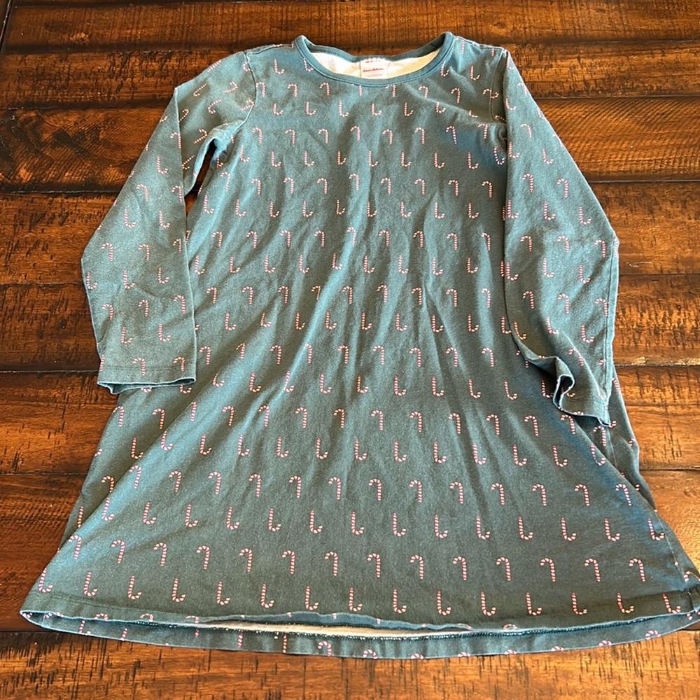 Hanna Anderson candy cane dress